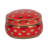 Embla Stoneware Ceramic Jar with Lid and Glam Polished Dot Embellishments for Decorative Display-25312627-25312630
