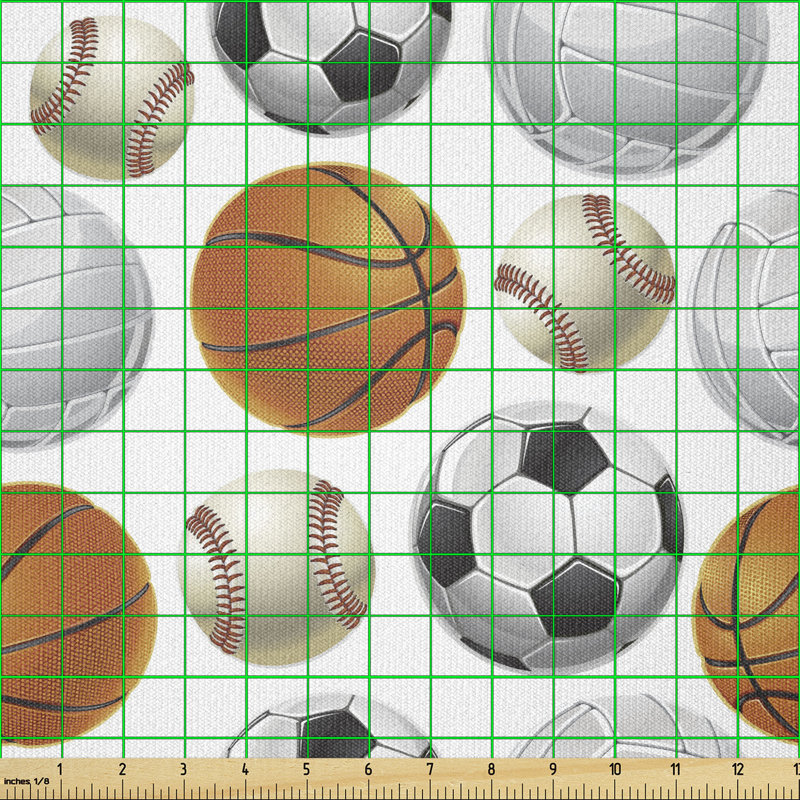Devpal Football and Volleyball Multi-Purpose Fabric