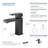 Single Handle Bathroom Sink Faucet with Pop Up Drain-115715127