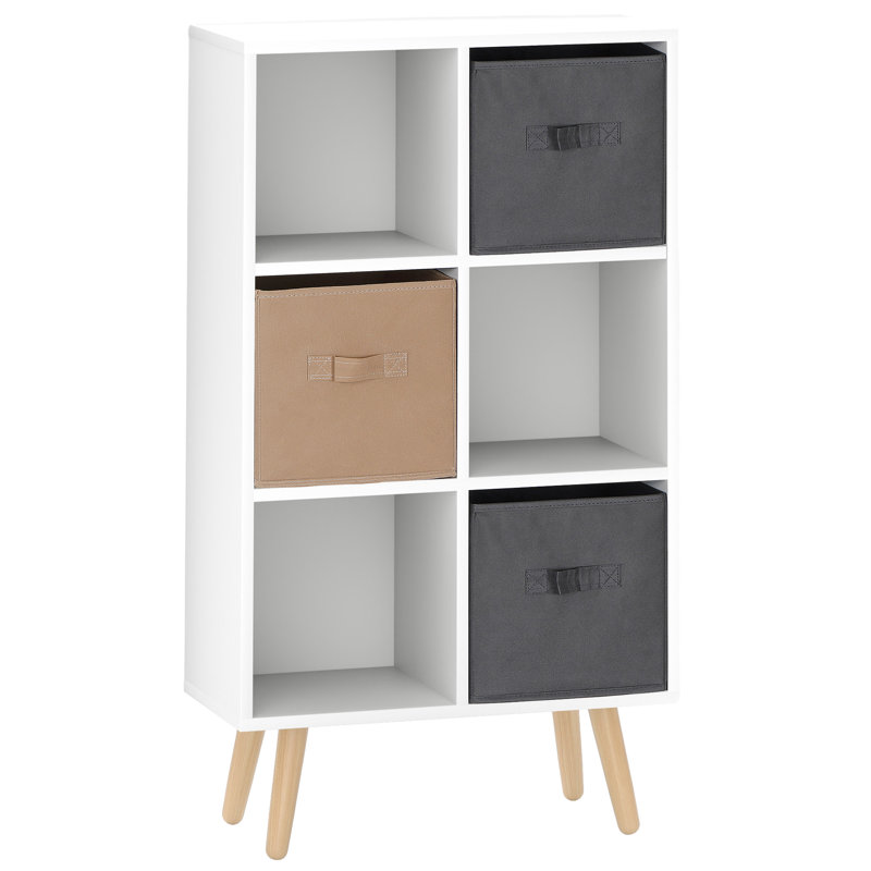 54.5cm W Manufactured Wood Shelving Unit