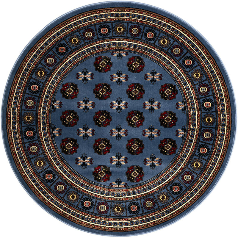 Tapis traditionnel Hinshaw, Rond 5 pi 3 po