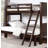 Twin Over Full Bunk Bed With Footboard Ladder