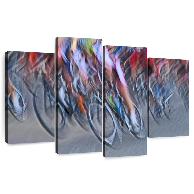 Sireci Biker Stampede, 27" H x 43" W