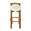 Ensemble de deux tabourets de bar d'intérieur à dossier bas, conçus pour le confort et le style dans les bars à domicile, les îlots de cuisine et les espaces de divertissement-1839331217