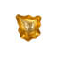Cast Wall Onyx Bowl, Gold Leaf, Large