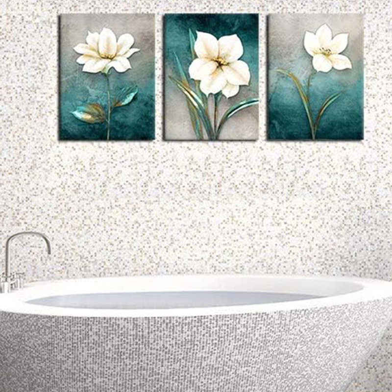 3 Piece Wrapped Canvas Print, 60 cm H x 40 cm W