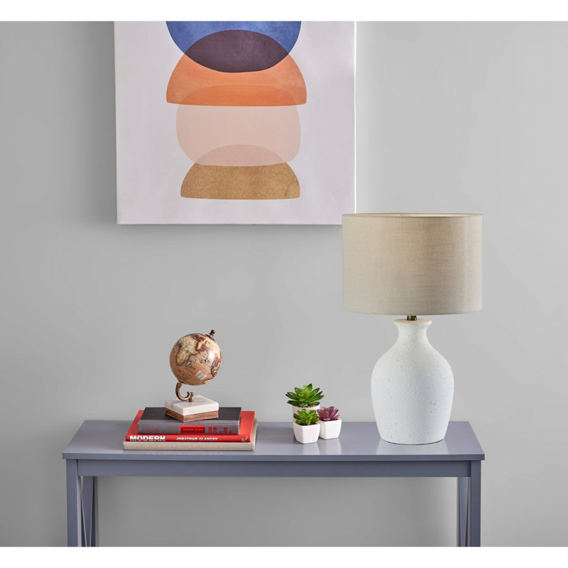 Cintia Erminia Lamp, White, Light Beige