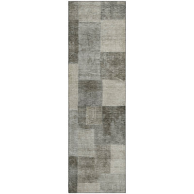 Premium Machine Washable Alijah AMF1261 Geometric Rug