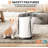 R.W.FLAME 1500 Watt 5100 BTU Electric Compact Space Heater with Adjustable Thermostat-74054181