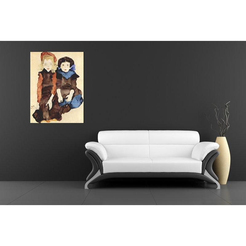 Egon Schiele - Wrapped Canvas Painting, 80cm H x 60cm W x 1.8cm D