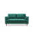 100 % polyester vert