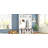 Farmhouse Wooden Hall Tree with 6 Hooks, Walnut Storage Bench with Adjustable Shelves, 4-in-1 Entryway Shoe Cabinet with Cubbies-1347543241