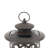 10.63'' Solar Powered Integrated LED Cylinder Lantern