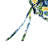 22" x 44" Outdoor Chair Cushion with Ties and Loop-1798090736