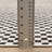 Harlow Two-Tone Checkerboard Black/ Ivory Area Rug-732613442