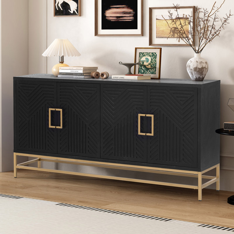 Buffet 59,8 po Zadey, Black