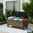 Kisner 40'' W Outdoor Wicker Storage Table