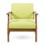 Fauteuil club, vert