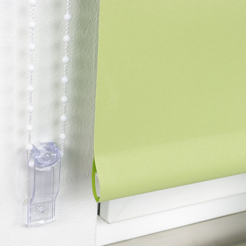 Blackout Roller Blind, Green, 202cm L x 180cm W