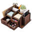 Wood Desk Organiser with Drawers