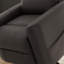 Fauteuil relevable en similicuir gris Bentley-2046171270