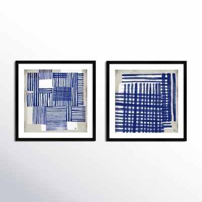 Weaving 2-Piece Painting Set by Marco Marella