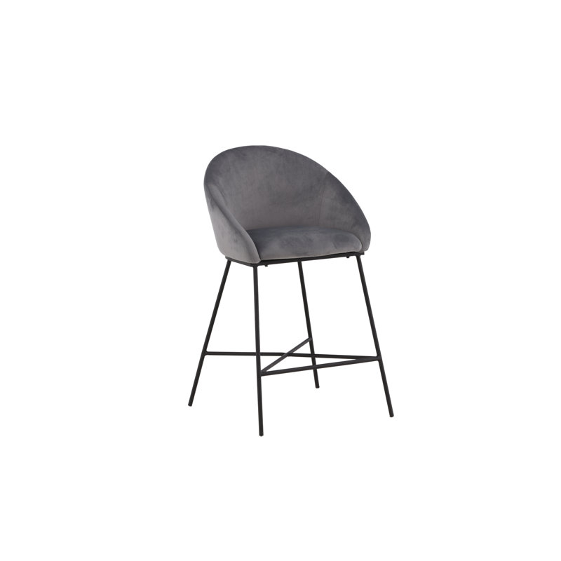 Amiela 67cm H Velvet Upholstered Side Chair
