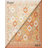 Deltufo Geometric Reversible Flatweave Polypropylene Indoor / Outdoor Area Rug - Orange -960274212