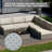 9 Piece 5 Inch Outdoor Cushions For Patio Furniture-326837464