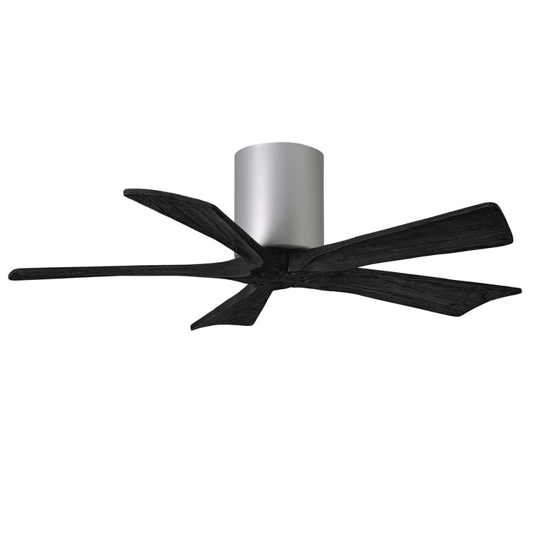 60" Irene 5-Blade Hugger Ceiling Fan with Wall Remote