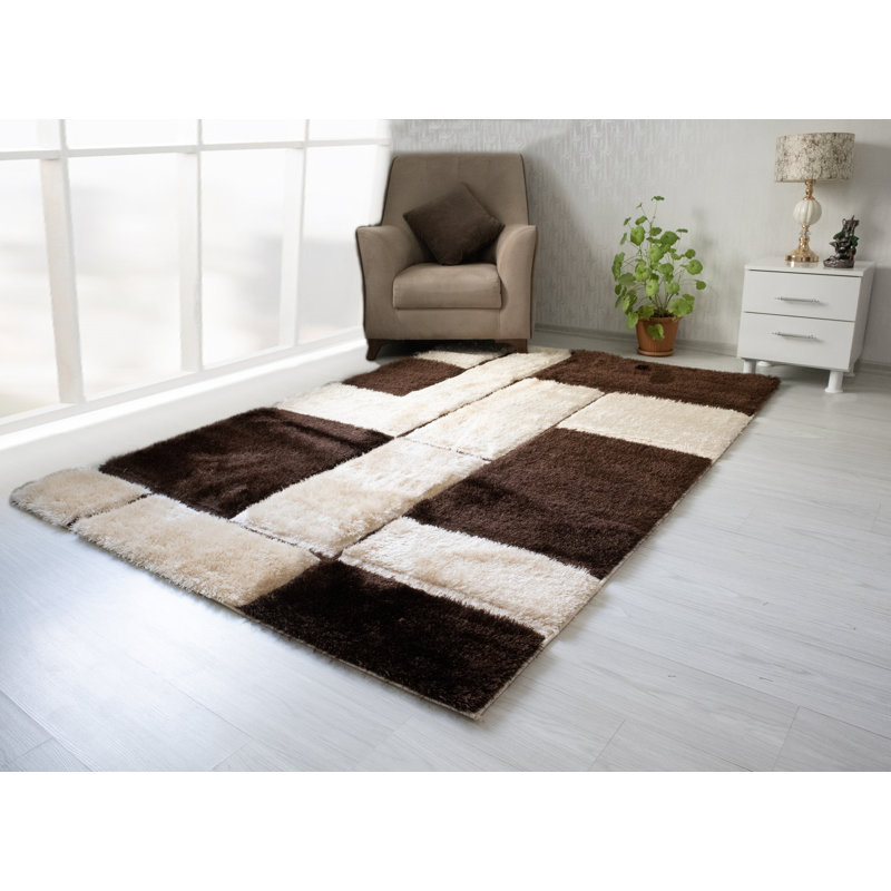Derin Patchwork Indoor Rug, Rectangle 5' x 7'