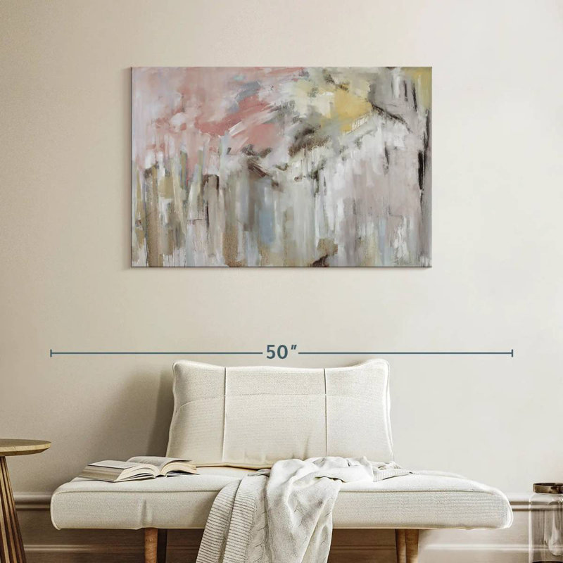 Avery Spring Splash Abstract, 26" H x 39" W