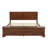 Queen Solid Wood Farmhouse Platform Bed with Storage Bench and 2 Large Drawers-701267740