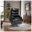 21"Seat Width,Large Size Electric Power Lift Recliner Chair Sofa For Elderly, 8 Point Vibration Massage And Lumber Heat, Remote Control, Side Pockets And Cup Holders, Cozy Fabric, Overstuffed Arm Pu