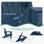 Chaise Adirondack pliante en PEHD Creaghan-42453684