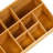 Mind Reader Cup and Condiment Station, Countertop Org, Coffee Bar, Rayon from Bamboo Cup, 18.125"L x 9.5"W x 6.5"H