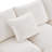 84*57" Modern Modular Sofa, 4 Seat Chenille Sectional Couch with 2 Pillows, Freely Combinable