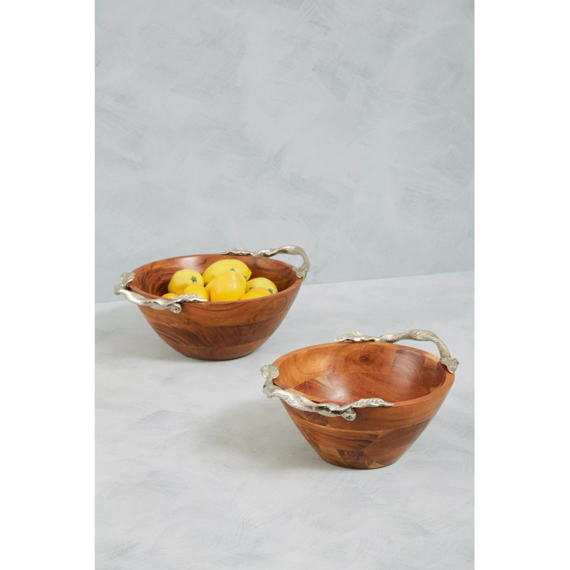 Alpen Home Climenhaga Wood Serving Bowl
