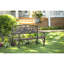 Banc de jardin en fer Fern