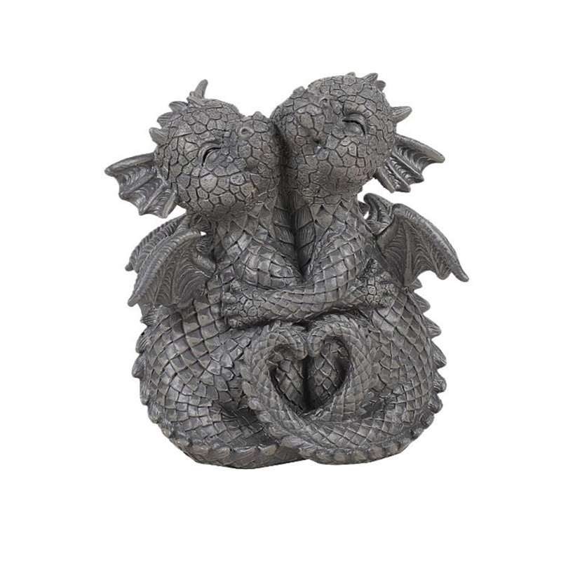 Pierre de jardin petit couple dragon Searingtown
