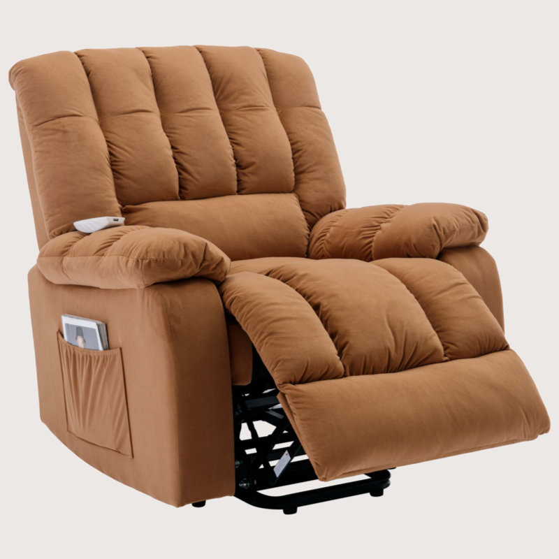 Fauteuil inclinable électrique Massage Massage, Brun clair
