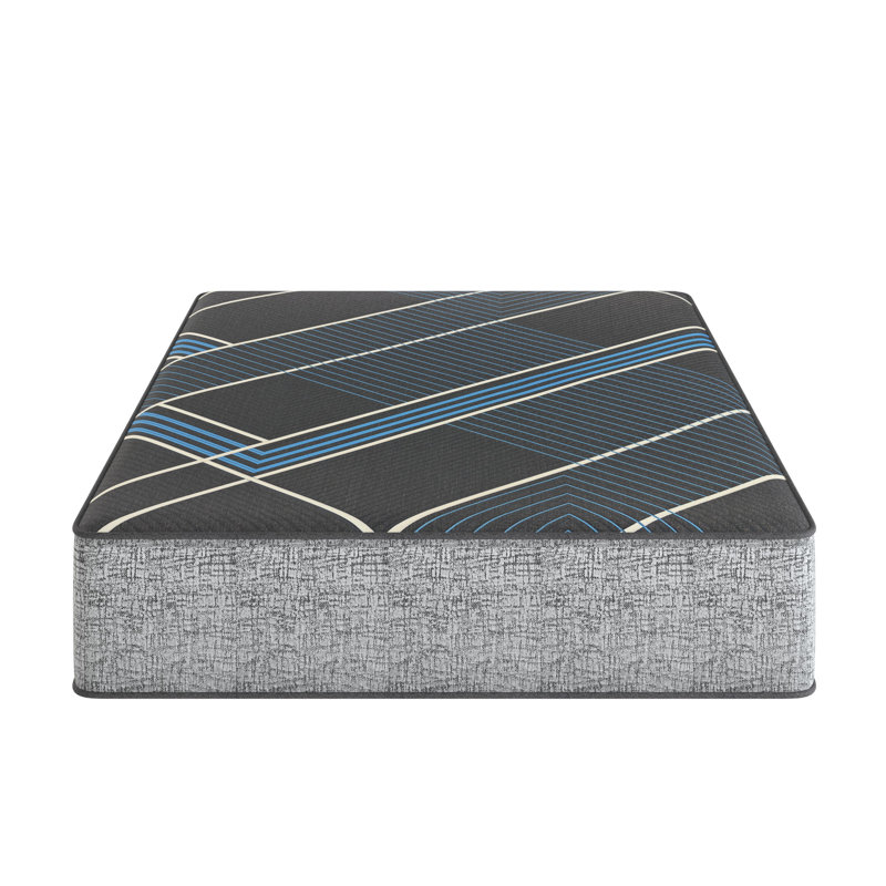 Matelas simple de 13 pouces avec matériau à changement de phase, 1000 ressorts et surface de sommeil stable, refroidissement double, performance à long terme, transfert de mouvement réduit