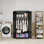 Armoire penderie en métal de 36 po de largeur avec serrure