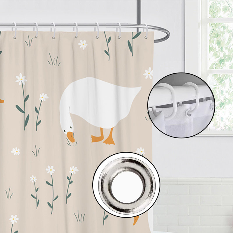 Rideau de douche en polyester