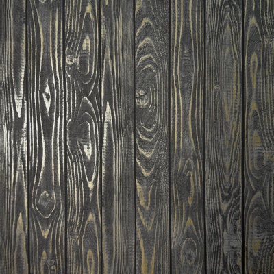 Metallic Wood  Luxury Wallpaper