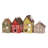 Tall House With Windows Tealight Candle Holder
