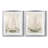 Sail Scribble I Sail Scribble I - Matted and Framed Under Acrylic Glass, Set of 2, Large Living Room Wall Art