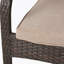 Chaises d'extérieur en osier, 4 pièces
