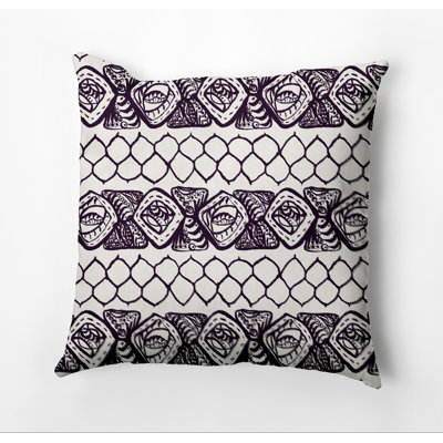 Housse et insert de coussin carré en coton