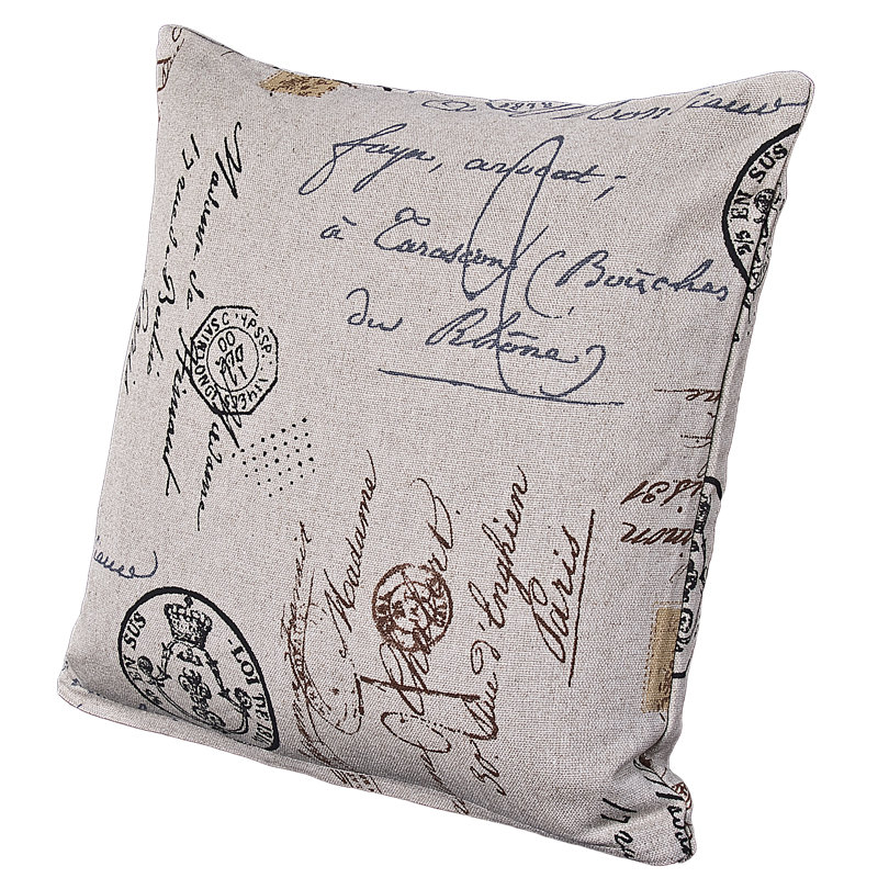 Versailles Linen Throw Pillow, 20"